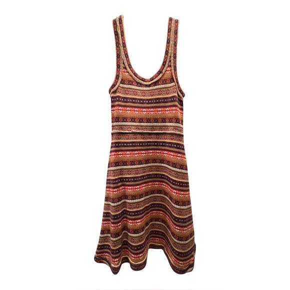 Free People Multicolor Striped Wool Blend Knit Tank Dress-Size XS - Picture 1 of 7